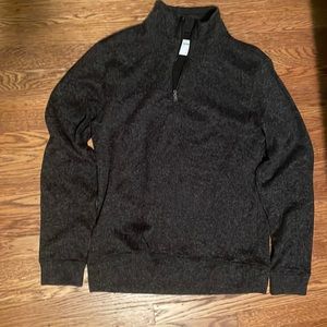 Old Navy Medium Black Quarter-zip